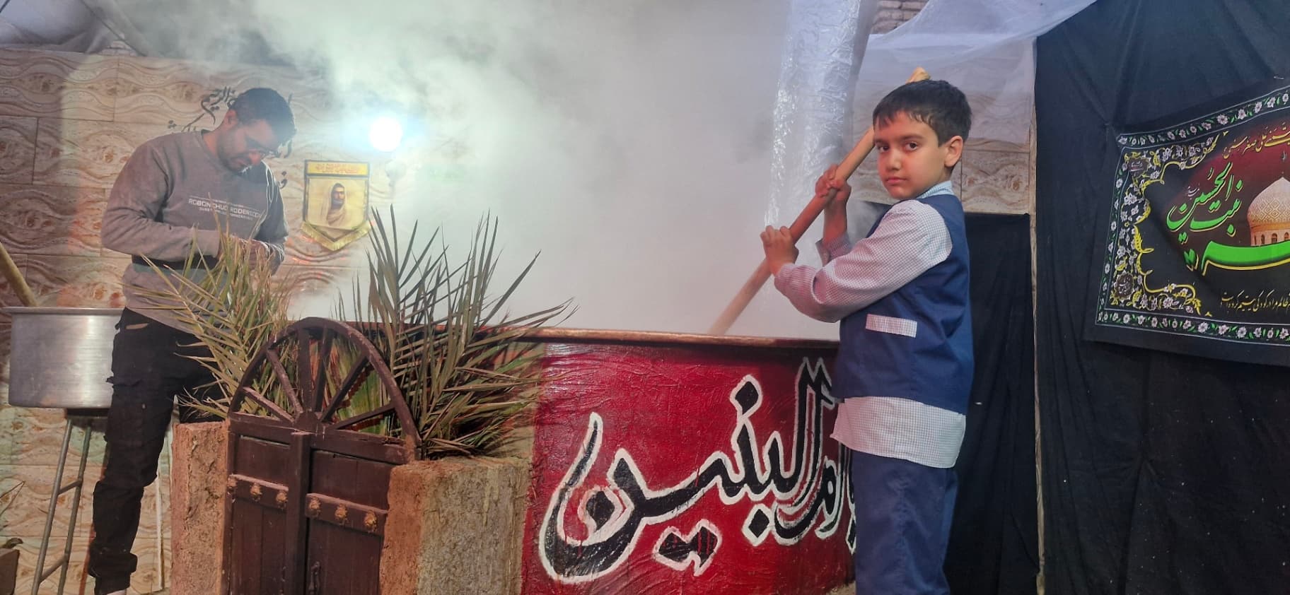 سمنوپزان درسوگ مادر